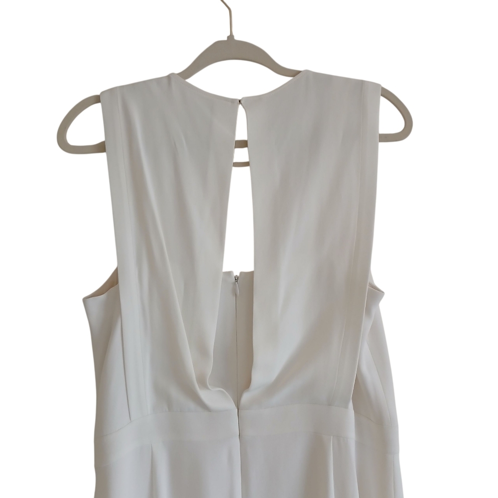 NEW Theory Rimlan Dress Women's 10 Spiaggia Fabric Lined A-Line Knee Length - Picture 9 of 14